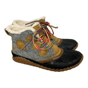 SOREL Gray Out N About Duck Boot 7.5